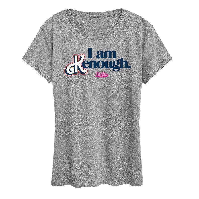 Womens Barbie The Movie I Am Kenough Graphic Tee, Girls Product Image