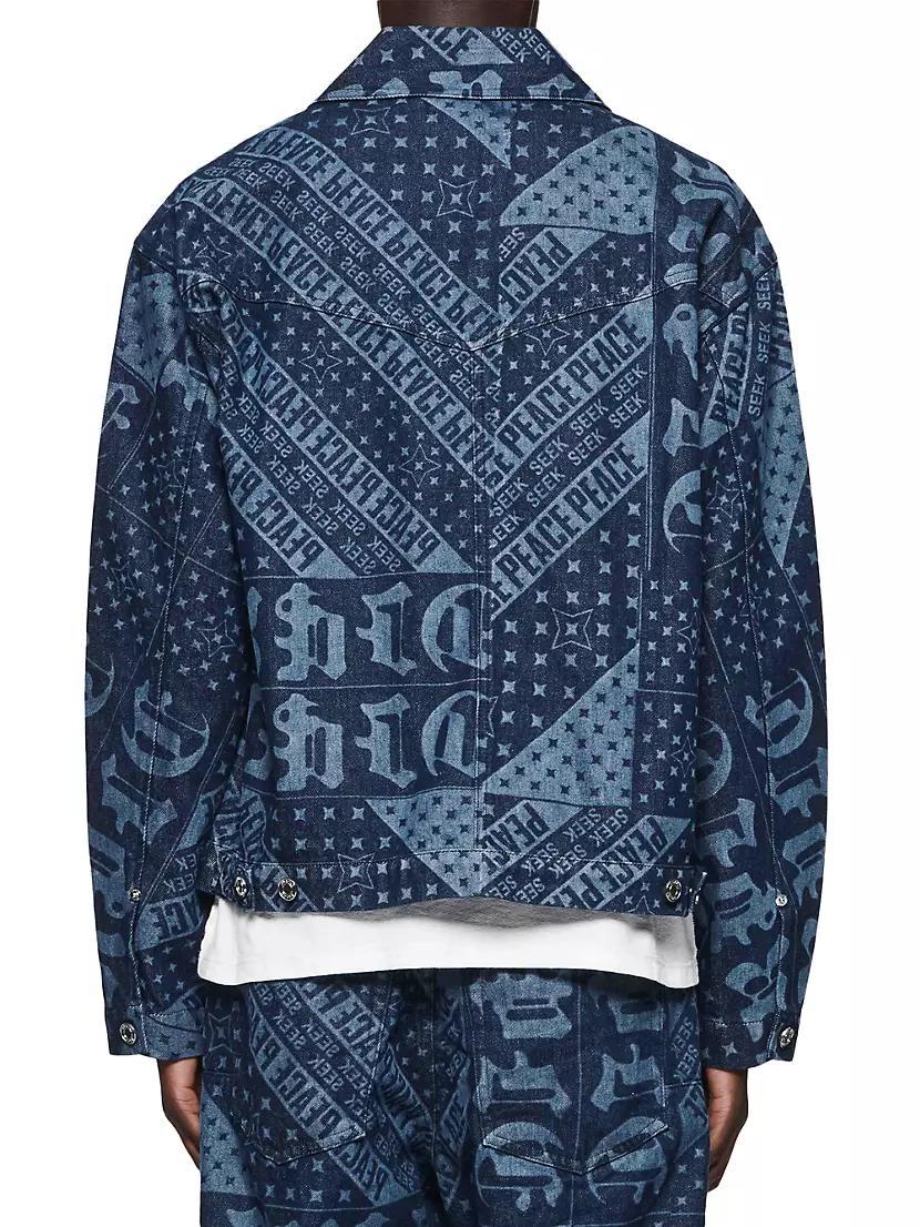 Flag Logo Denim Chore Jacket Product Image