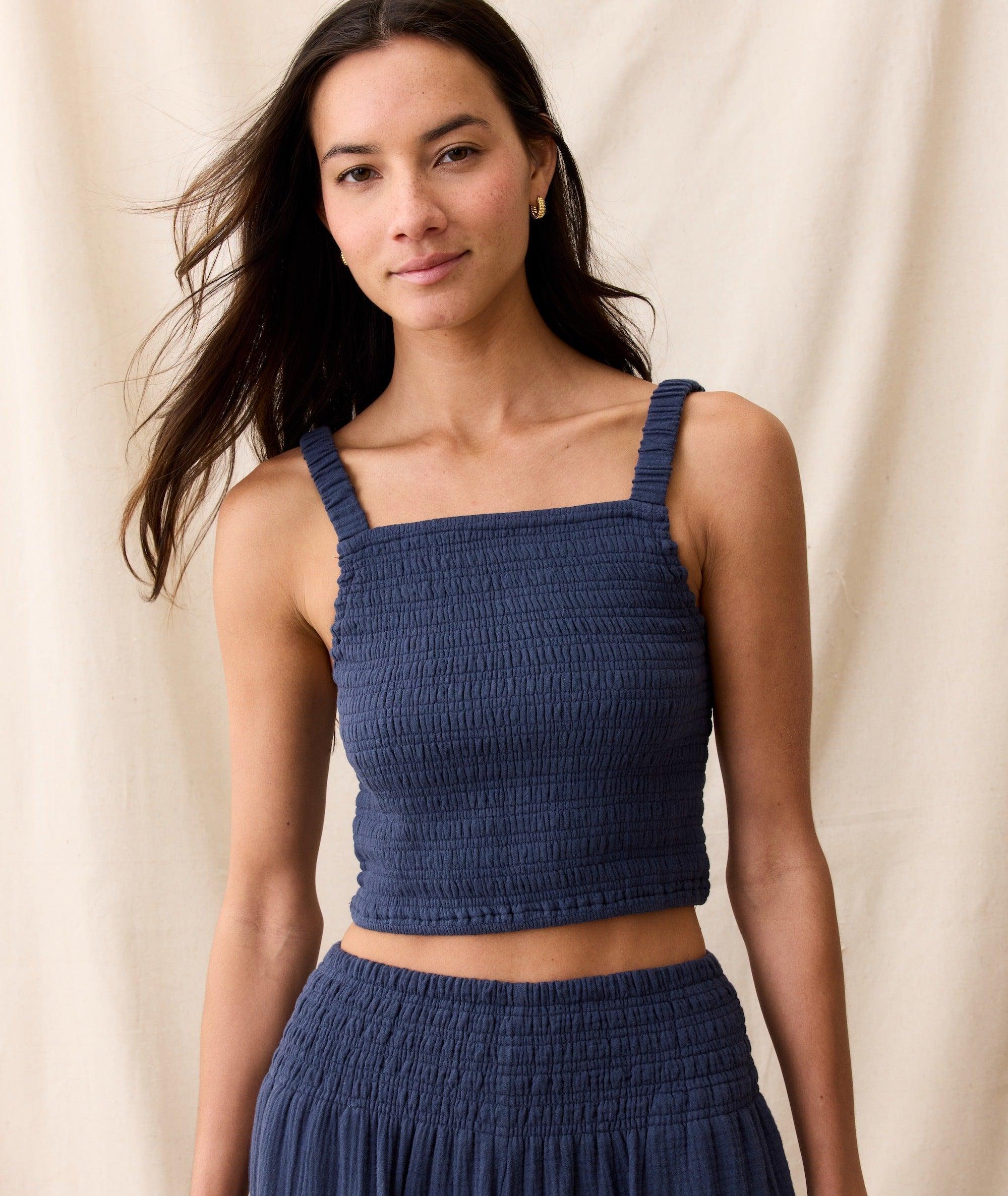 Lila Double Cloth Tank Product Image