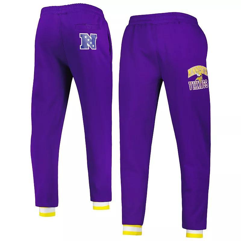 Men's Starter Purple Minnesota Vikings Blitz Fleece Jogger Pants, Size: 3XL Product Image