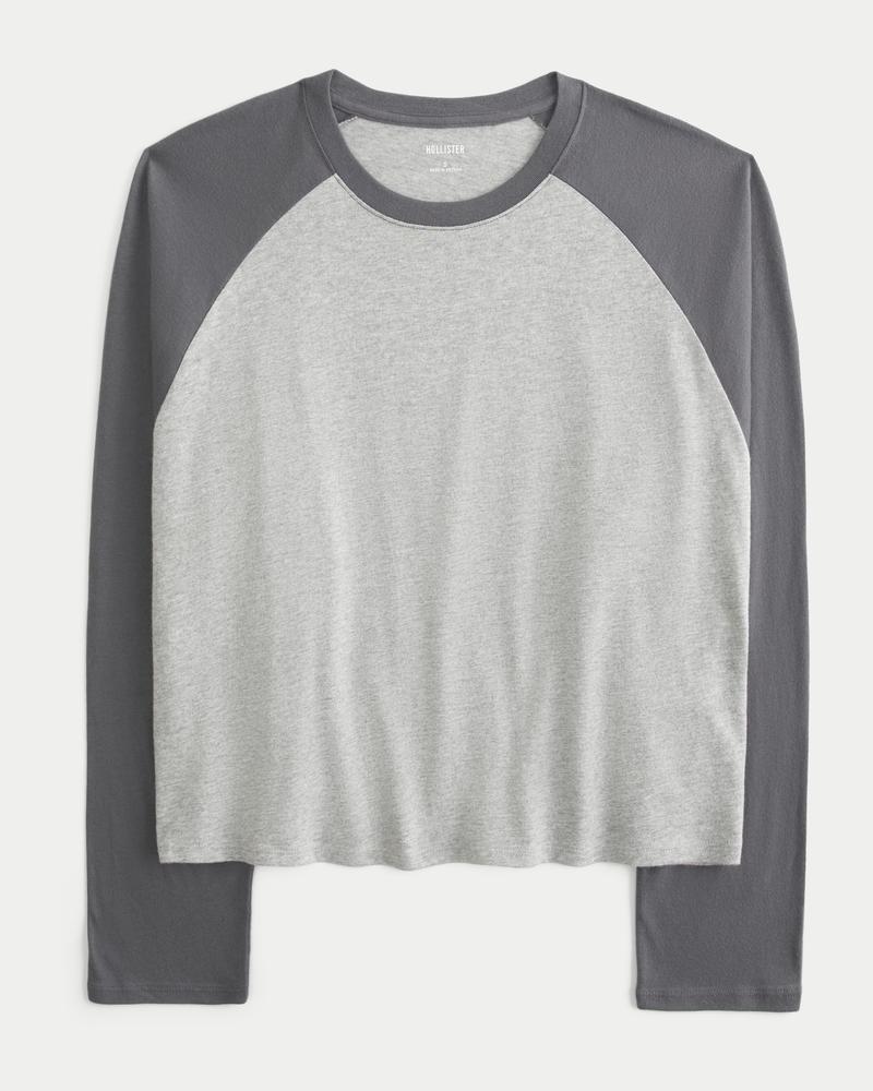 Easy Long-Sleeve Raglan T-Shirt Product Image