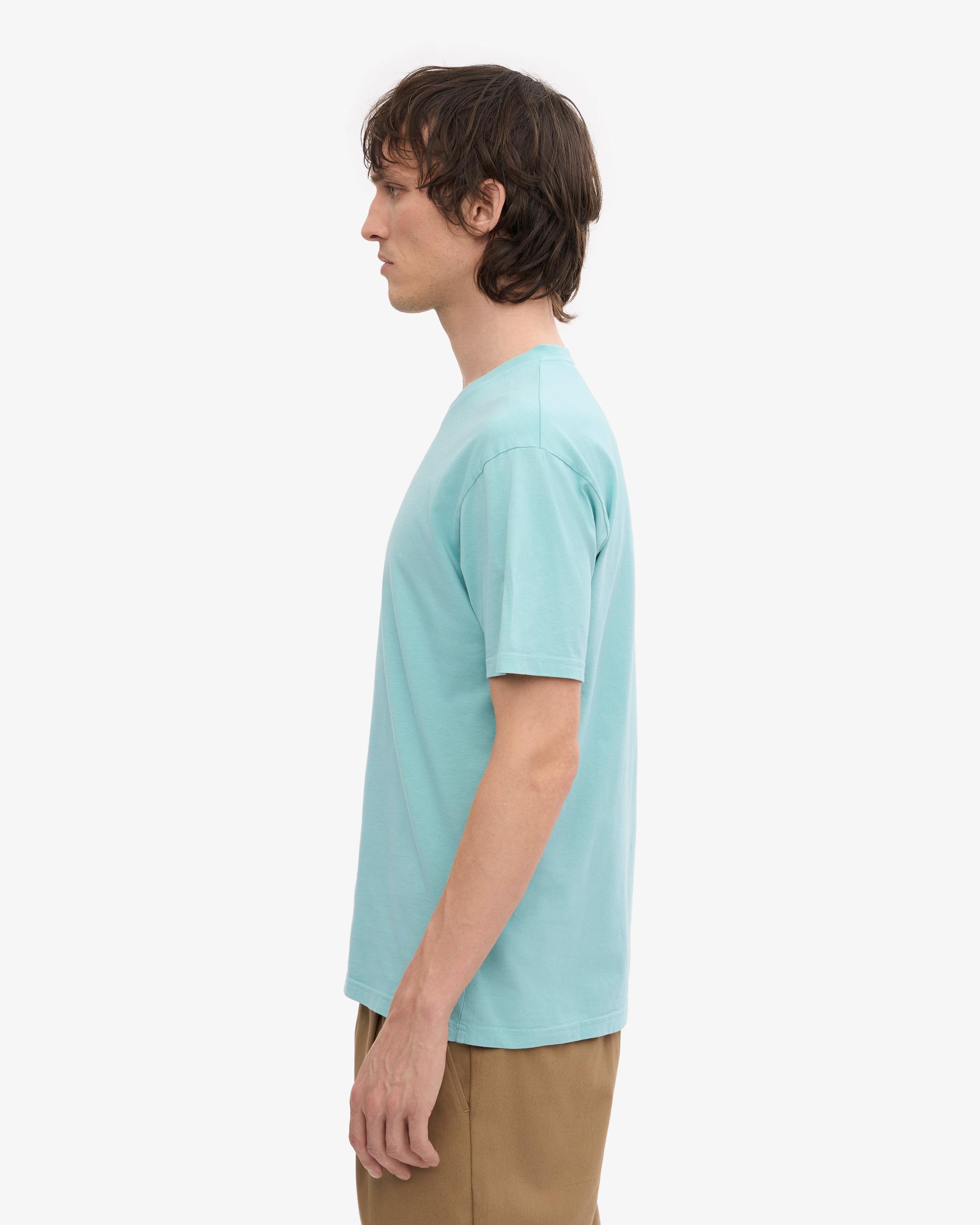 Classic Organic Tee - Teal Blue Product Image