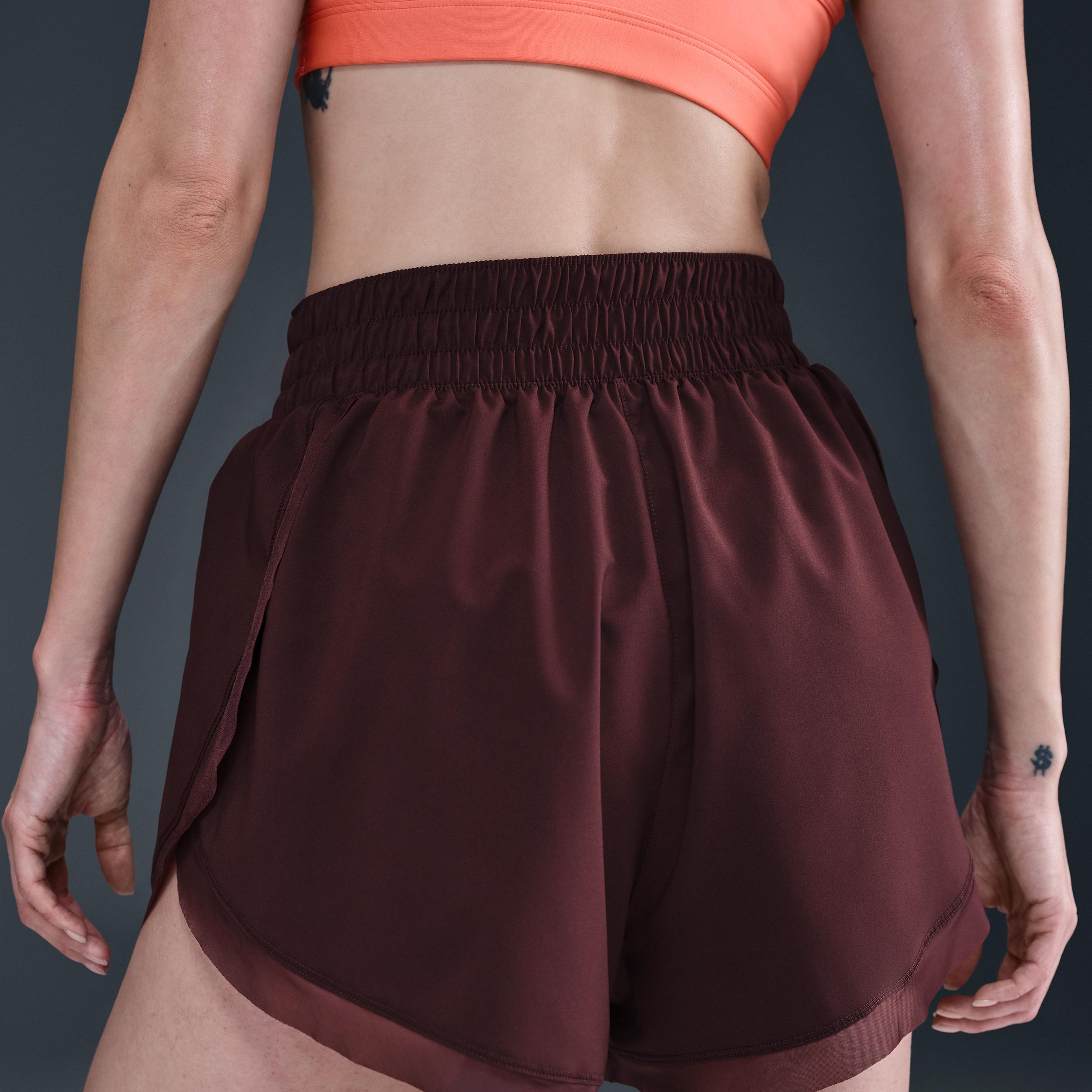 Nike Women's One Dri-FIT Loose 3" Brief-Lined Shorts Product Image