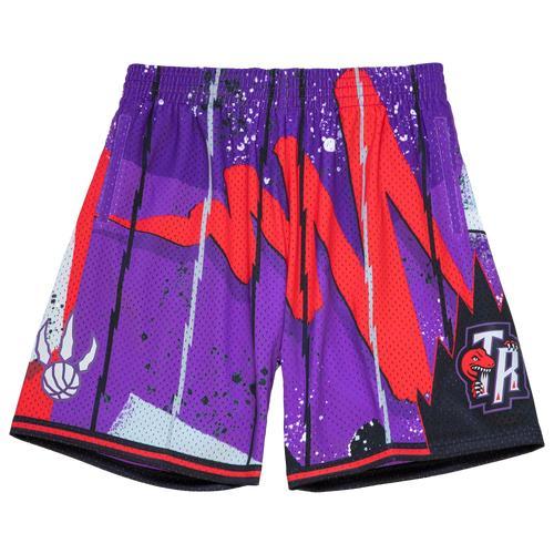 Men's Mitchell & Ness Purple Toronto Raptors Hardwood Classics 1998 Hyper Hoops Swingman Shorts, Size: XL, Rpt Purple Product Image