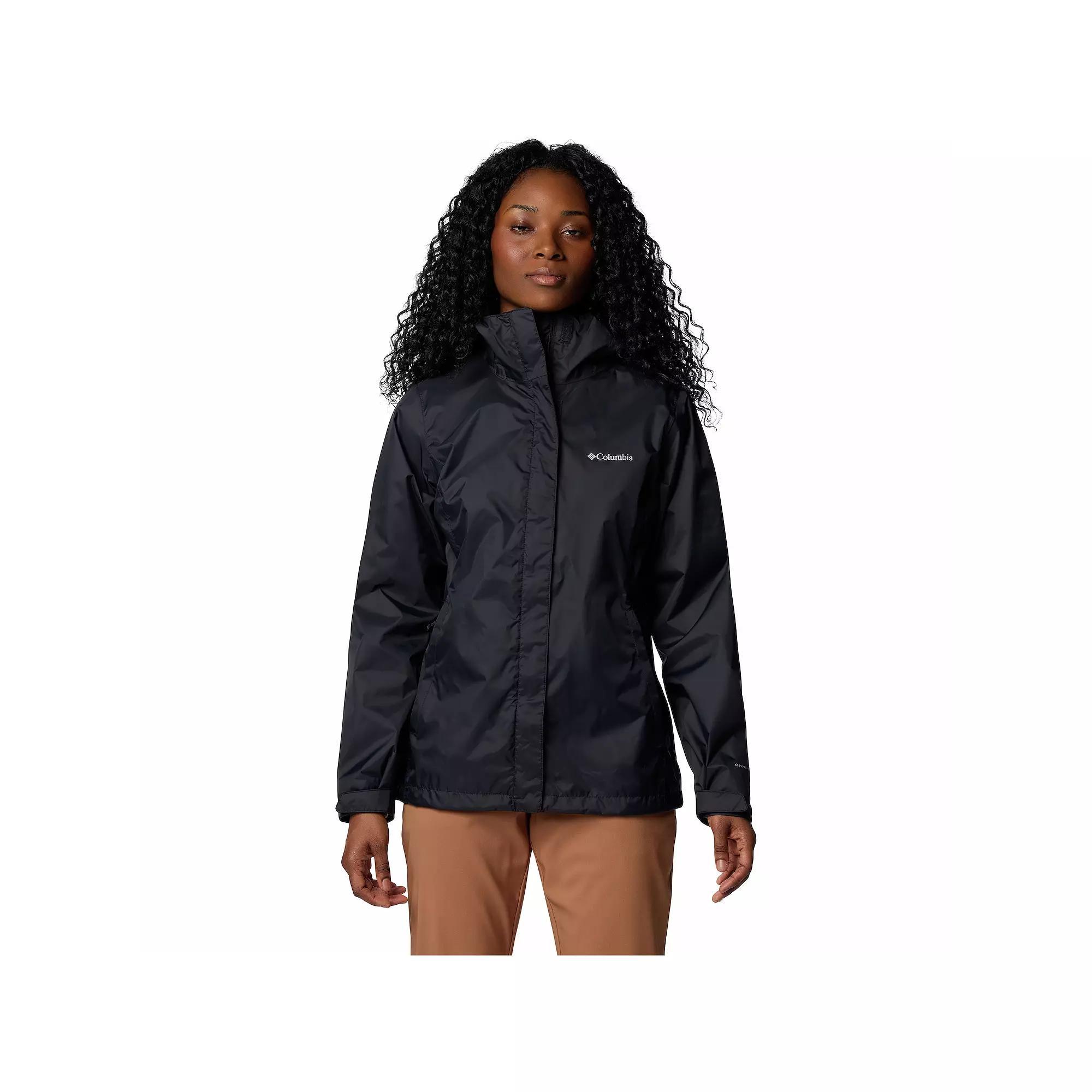 Women's Columbia Arcadia II Lightweight Jacket, Size: Medium, White Cirrus Gray Product Image