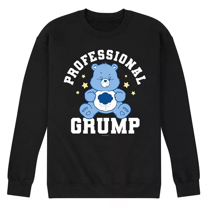 Mens Care Bears Professional Grump Fleece Sweatshirt Product Image