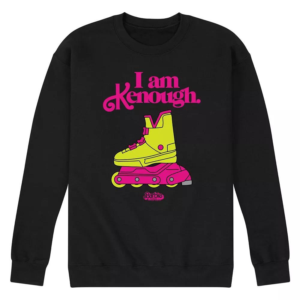 Mens Barbie The Movie Kenough Rollerblades Graphic Tee Grey Gray Product Image