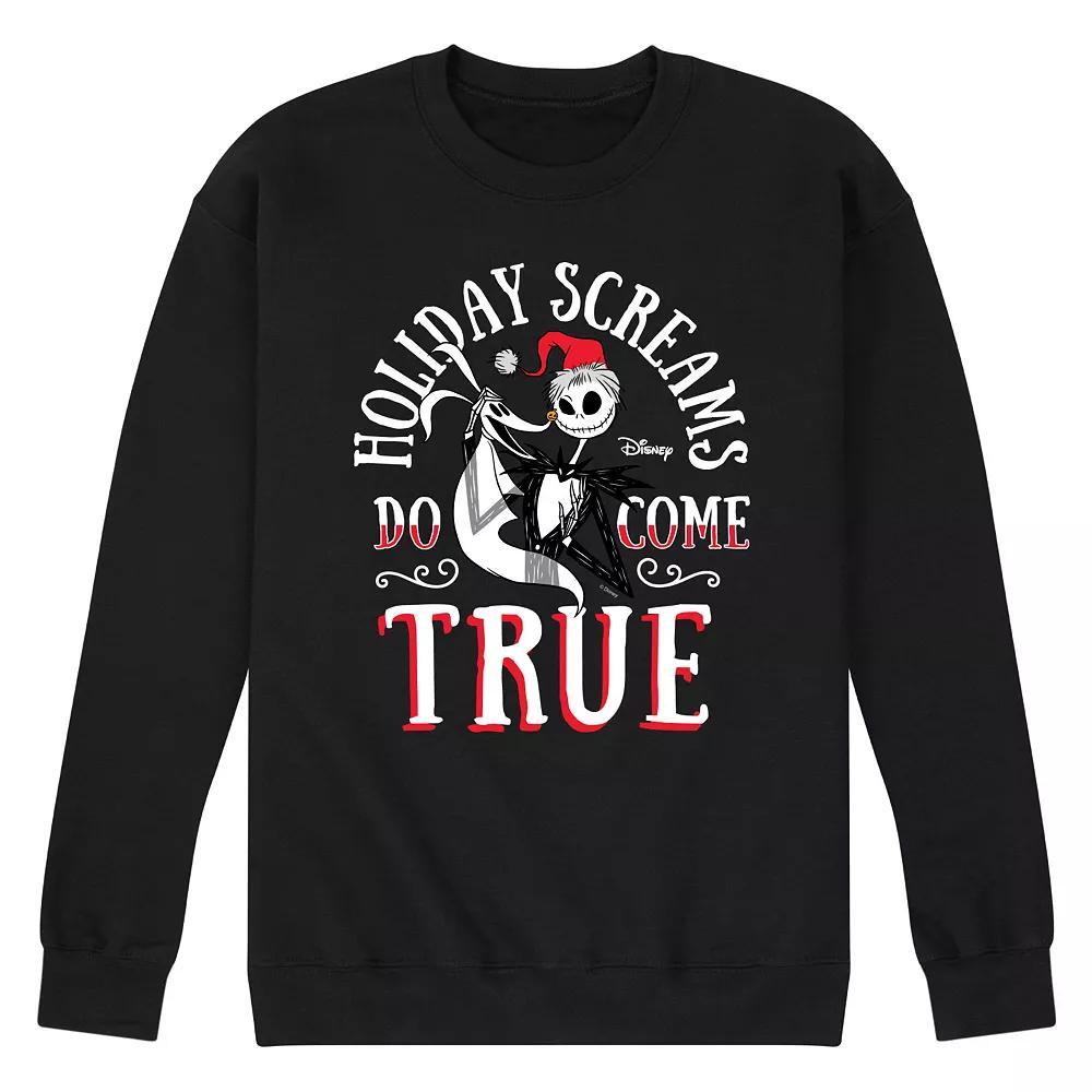 Disney's The Nightmare Before Christmas Holiday Screams Come True Tee, Men's, Size: XL, Blue Product Image