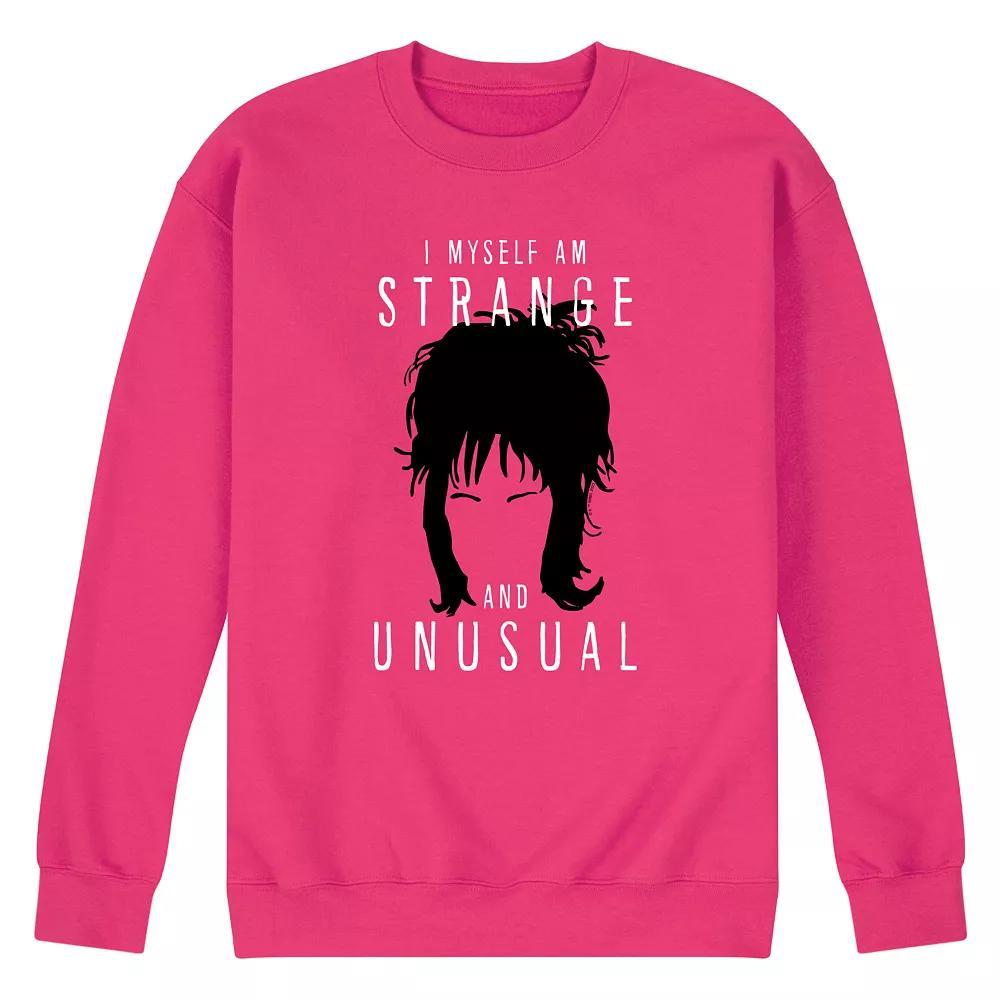 Mens Beetlejuice Lydia Strange Unusual Sweatshirt Product Image