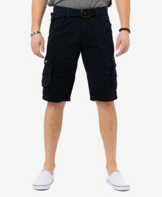 Men's Xray Belted Double-Pocket Bermuda Cargo, Size: 42, Grey Product Image