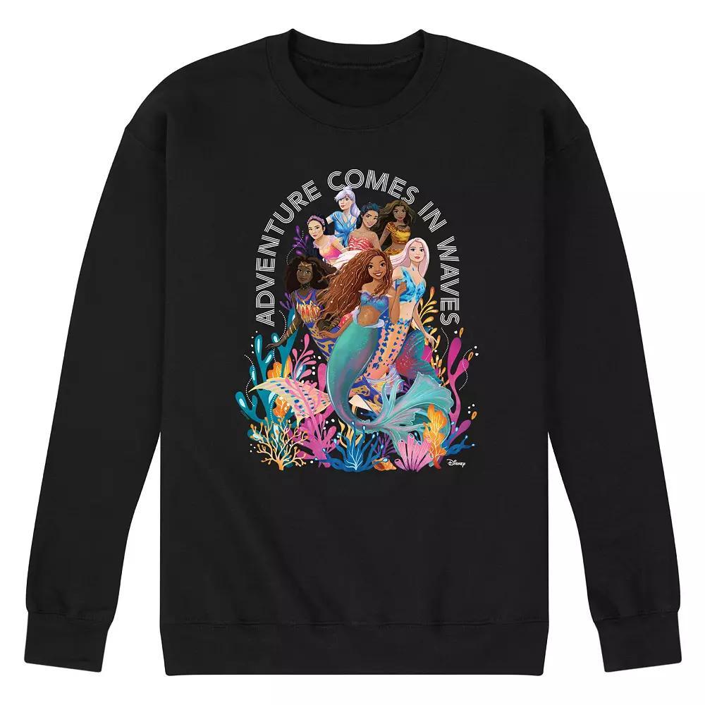 Mens Dr. Seuss Grinch Tricks And Treats Fleece Sweatshirt Product Image