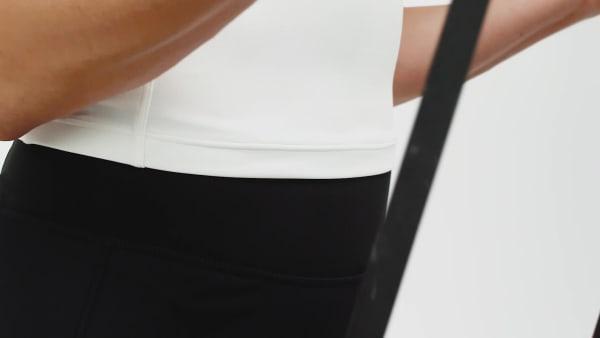 adidas Optime Skort With Integrated Bike Shorts Black XS Womens Product Image