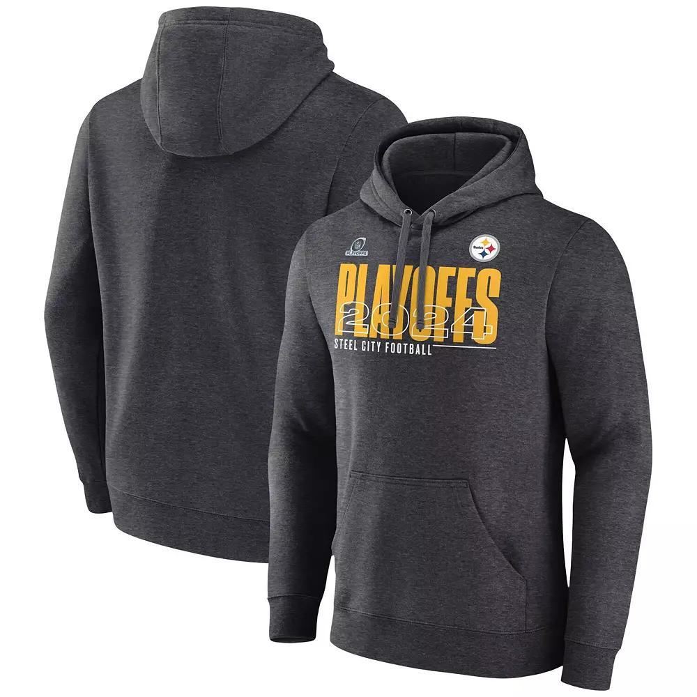 Men's Fanatics Royal Philadelphia Phillies 2024 MLB Postseason Locker Room Pullover Hoodie, Size: 4XL, Blue Product Image