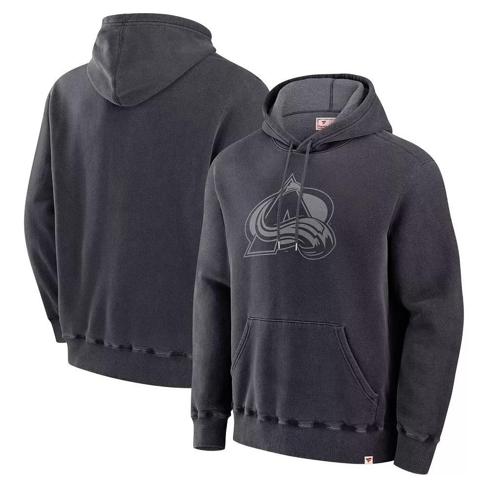Men's Fanatics Black Vancouver Canucks Pullover Hoodie, Size: Large, Cnk Black Product Image