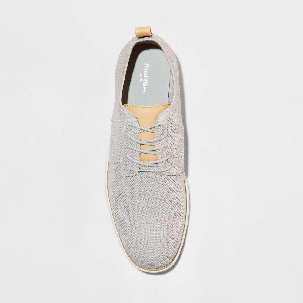 Mens Kev Knit Dress Shoes - Goodfellow & Co 7: Lace-Up Moccasins, Closed Round Toe Width, Solid Pattern Product Image