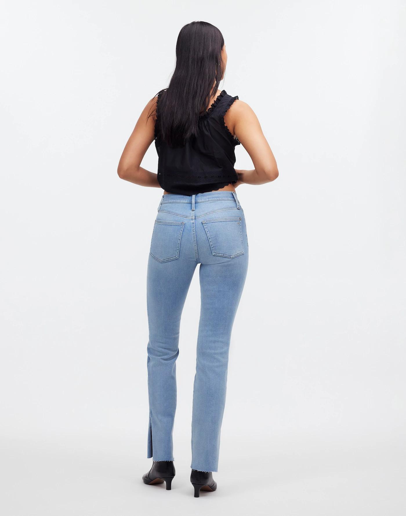 Kick Out Full-Length Jeans in Condale Wash: Raw Hem Edition Product Image