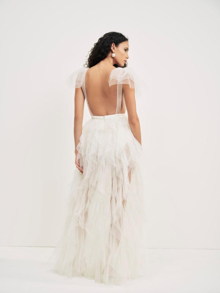 Maxine Gown — White Product Image