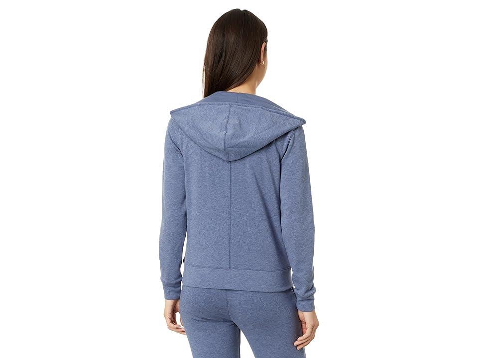 TravisMathew Cloud Zip Hood (Heather ) Women's Jacket Product Image