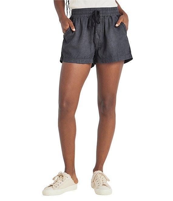 Splendid Campside Knit Mid Rise Lounge Shorts Product Image