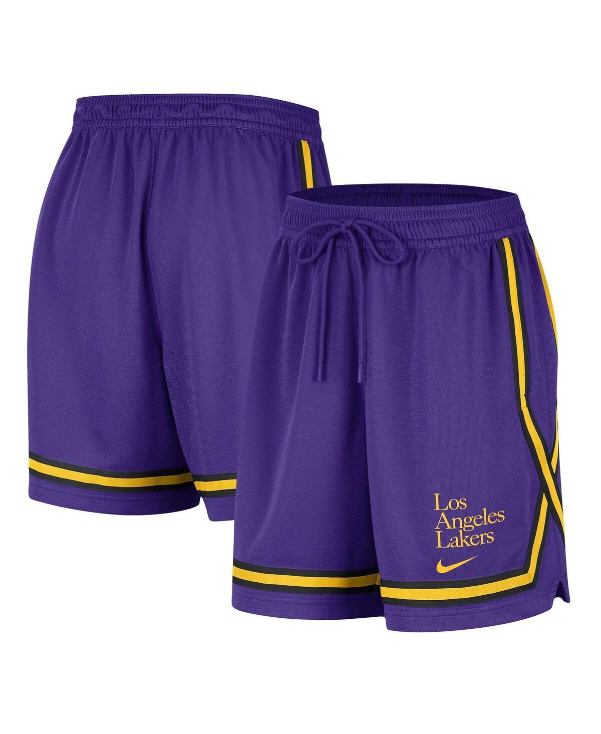 Los Angeles Lakers Fly Crossover Nike Women's Dri-FIT NBA Basketball Graphic Shorts Product Image