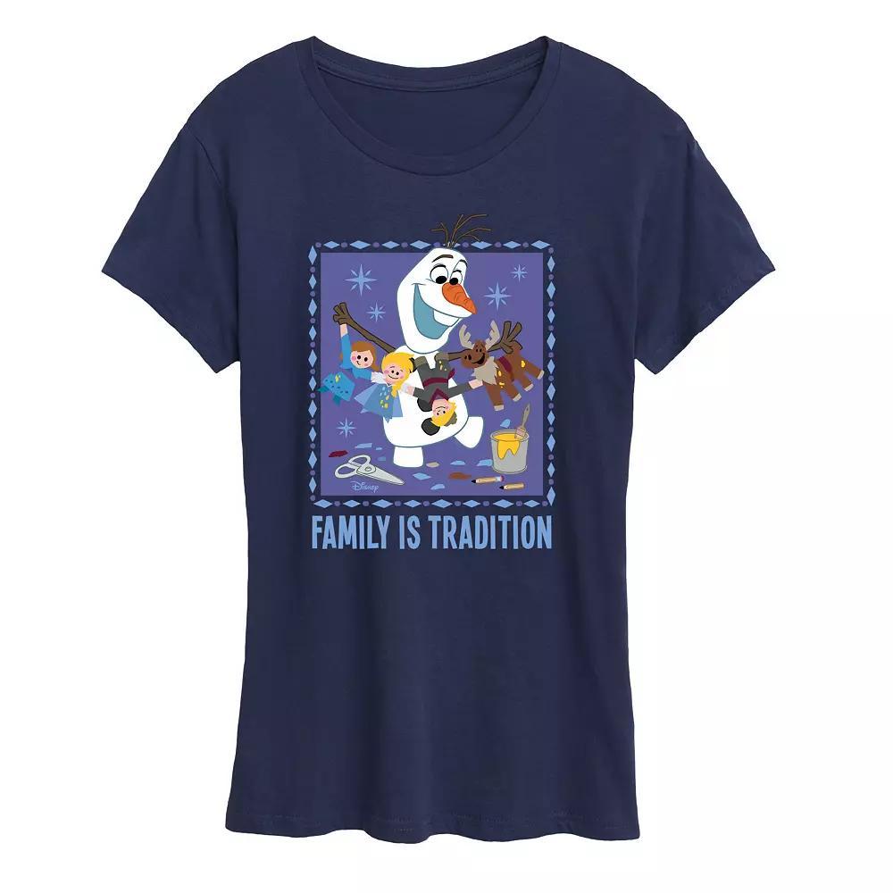 Disney's Frozen 2 Women's Tradition Graphic Tee, Girl's, Size: XL, Heather Grey Product Image