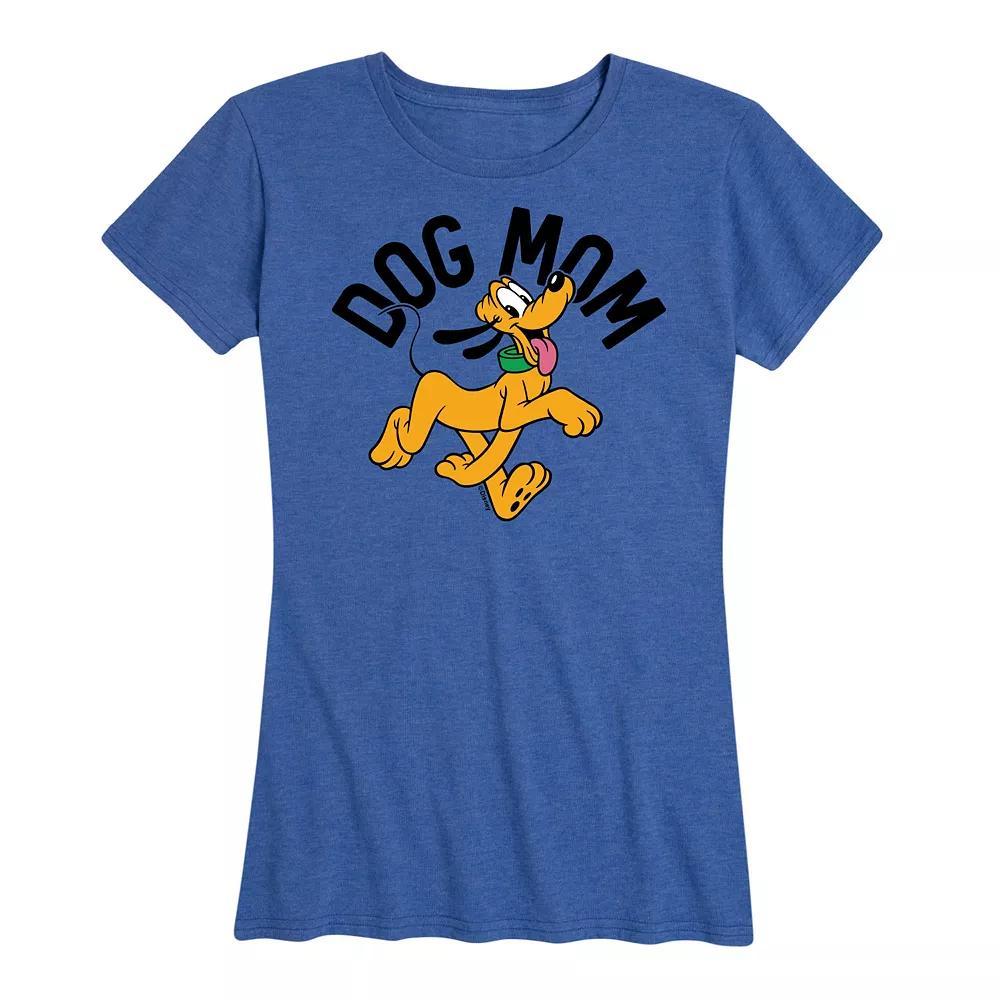 Disneys Pluto Womens Dog Mom Graphic Tee Product Image