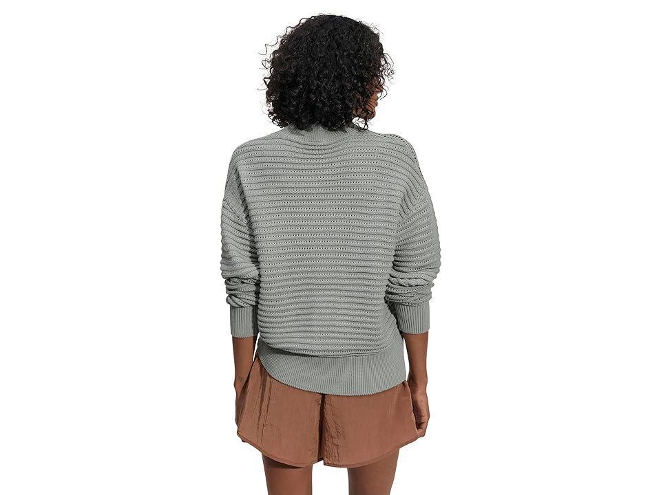 Varley Franco Knit Crew (Egret) Women's Sweatshirt Product Image