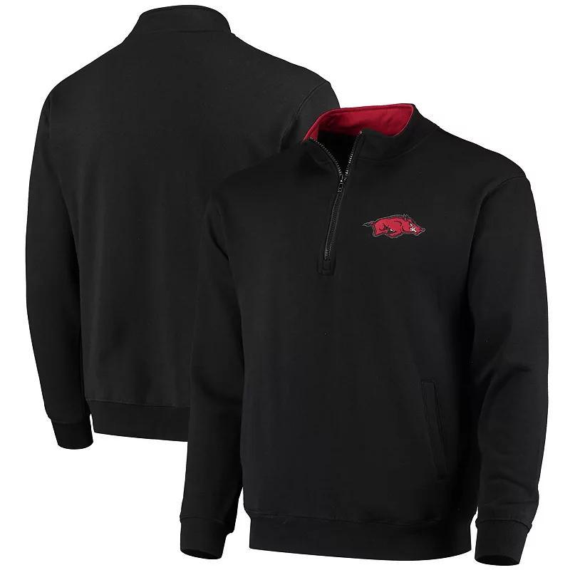 Mens Colosseum Arkansas Razorbacks Tortugas Logo Quarter-Zip Jacket Product Image