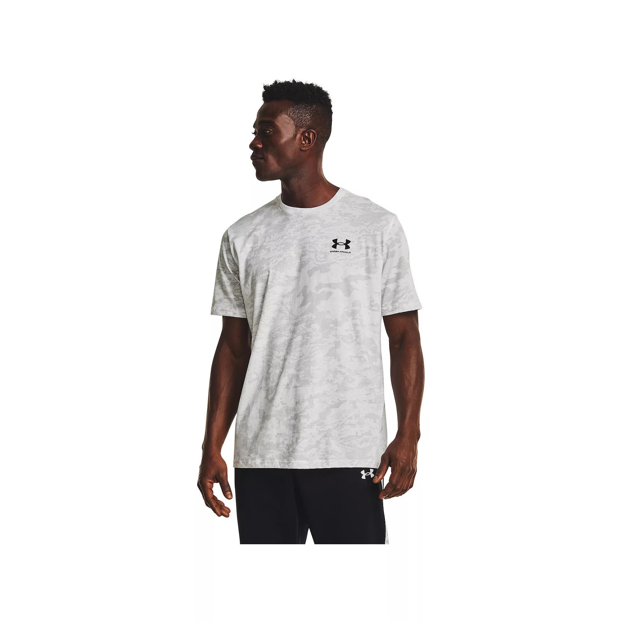 Big & Tall Under Armour Camo Tee, Men's, Size: 4XL, White Product Image
