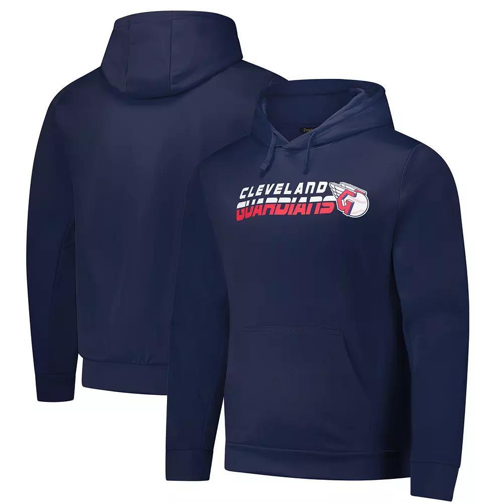 Men's Dunbrooke Navy Atlanta Braves Champion Pullover Hoodie, Size: 2XL, Blue Product Image
