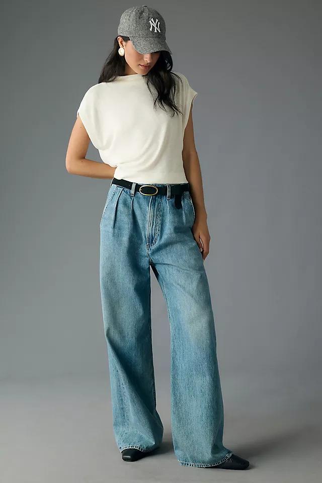 By Anthropologie Sleeveless Funnel-Neck Top Product Image