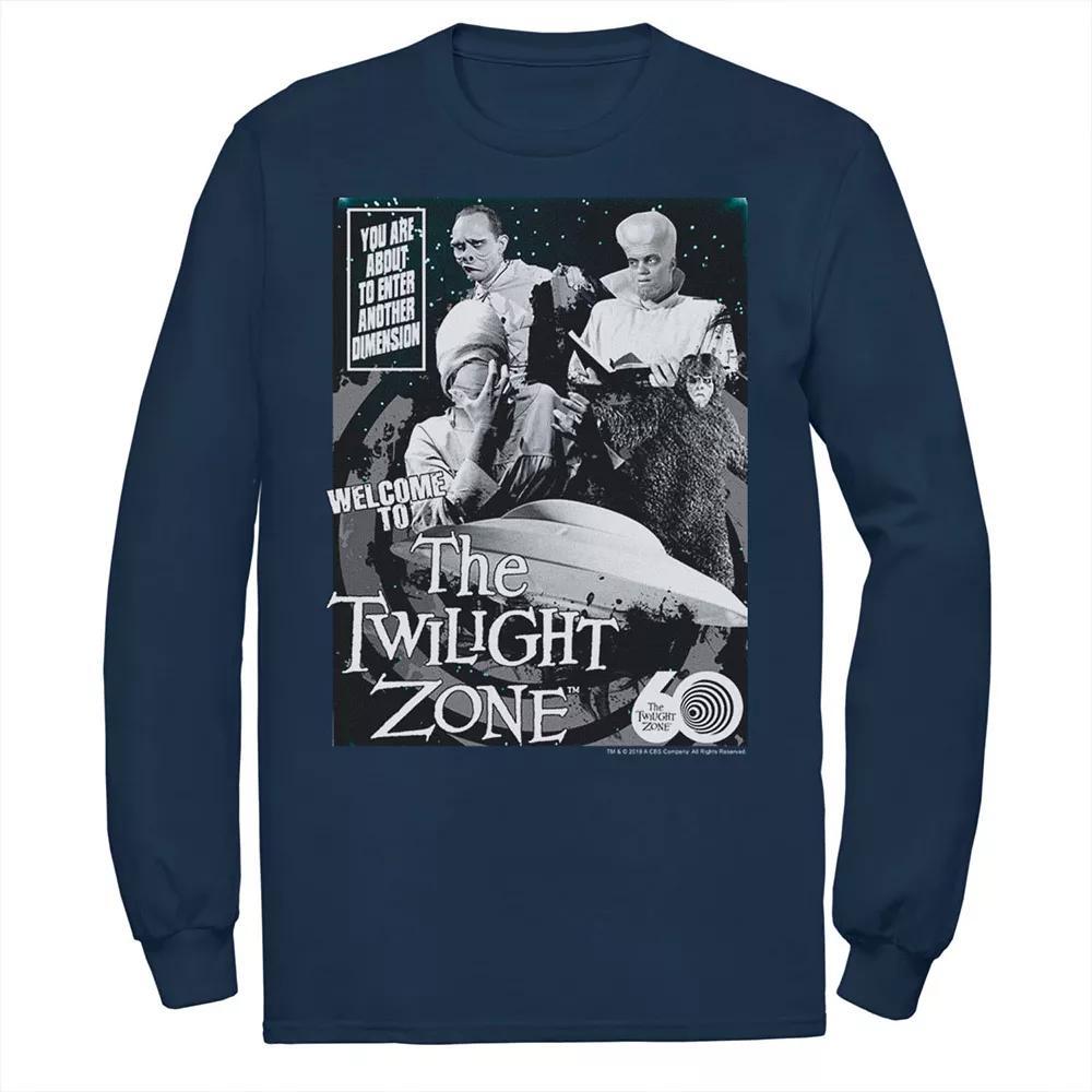 Men's CBS The Twilight Zone Comic 60th Tee, Size: XXL, Athletic Grey Product Image