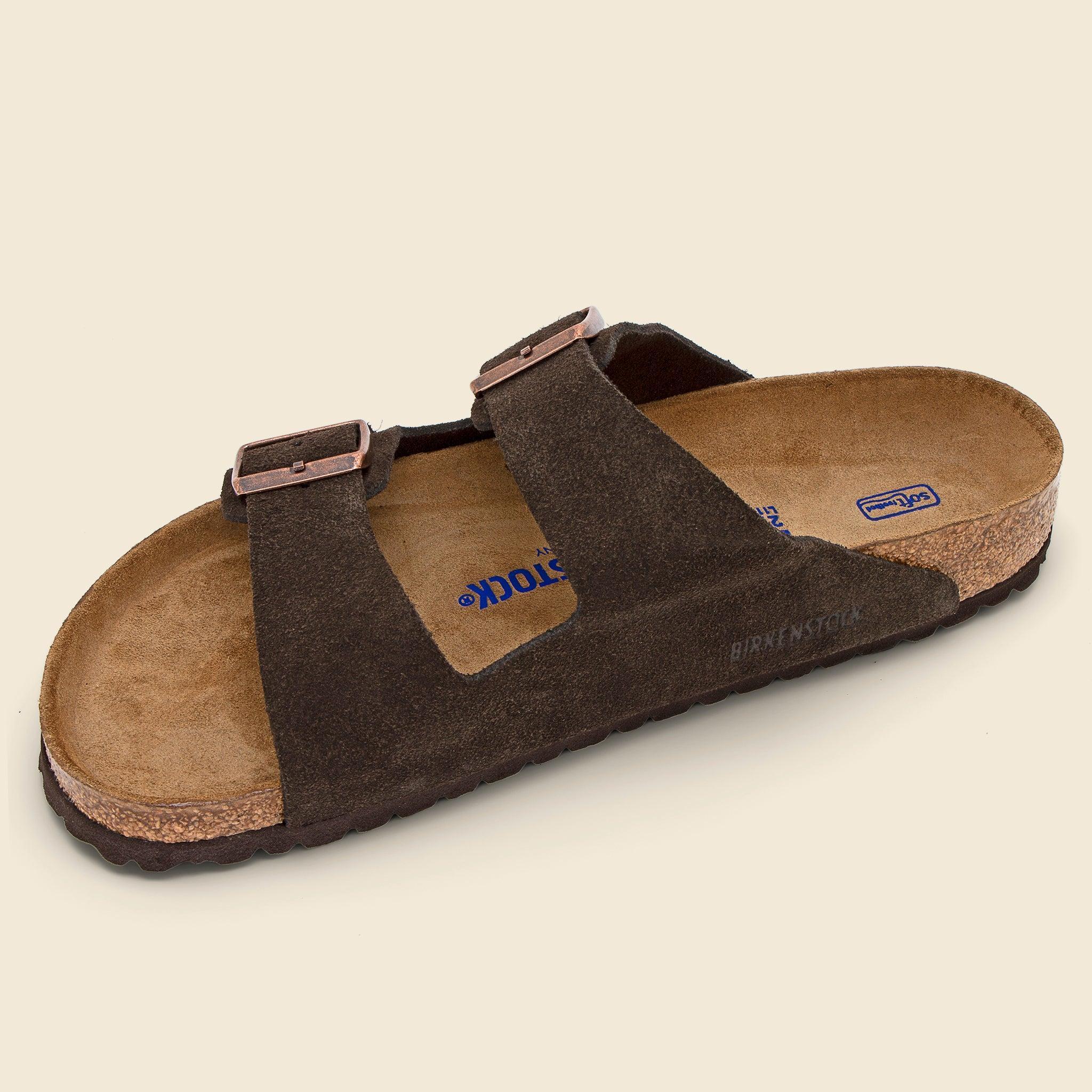 Arizona Suede Sandal - Mocha Product Image