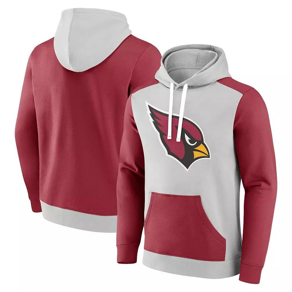 Mens Fanatics Branded /Cardinal Arizona Cardinals Big & Tall Team Fleece Pullover Hoodie Product Image