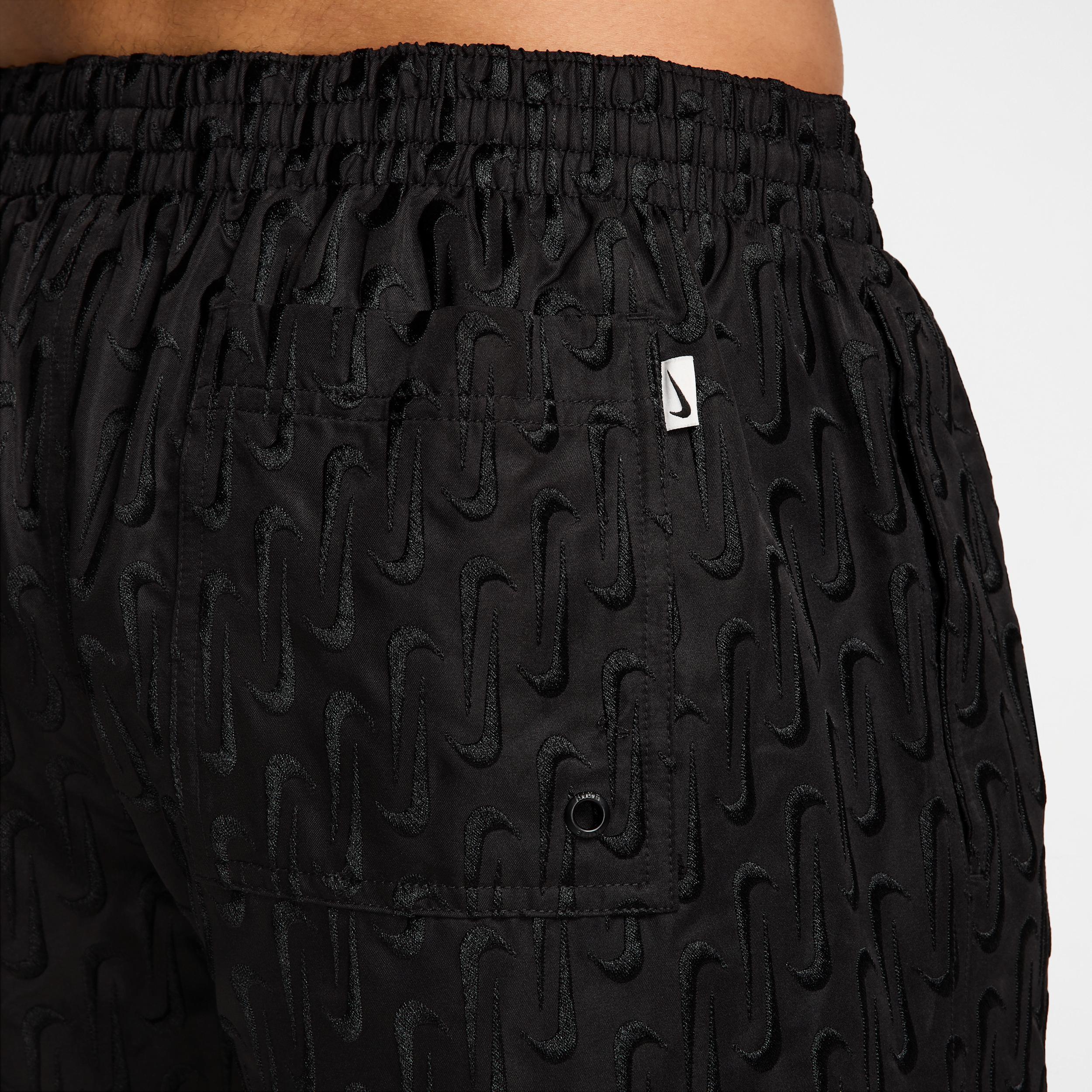 Nike Men's Swim Breaker Swoosh logo Link 5" Fully Lined Volley Shorts Product Image