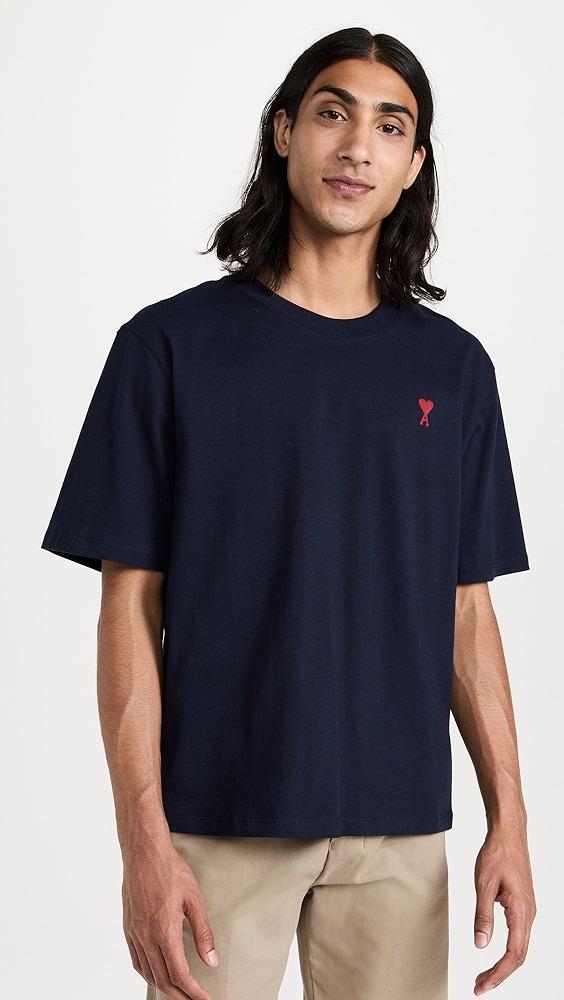 AMI Red AMI De Coeur T-Shirt | Shopbop Product Image
