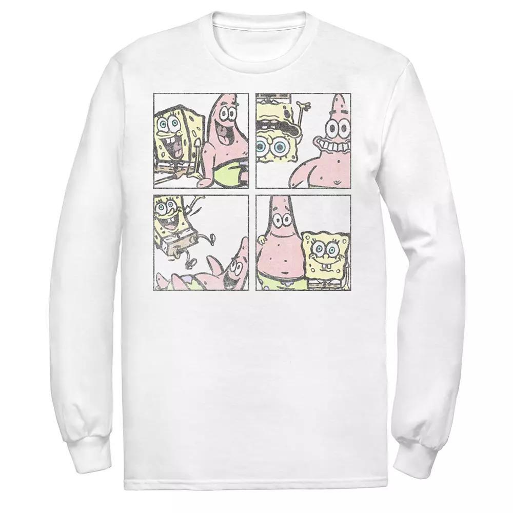 Men's SpongeBob SquarePants & Patrick Best Friend Box Up Tee, Size: XXL, White Product Image