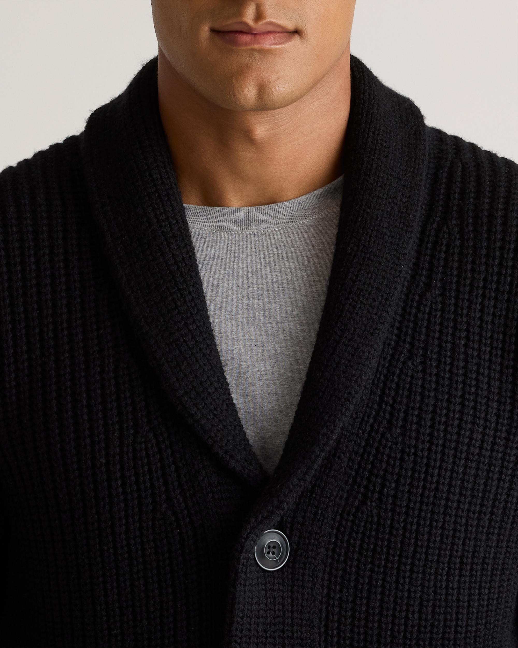 Quince | Men's Australian Merino Wool Shawl Collar Cardigan Sweater Product Image