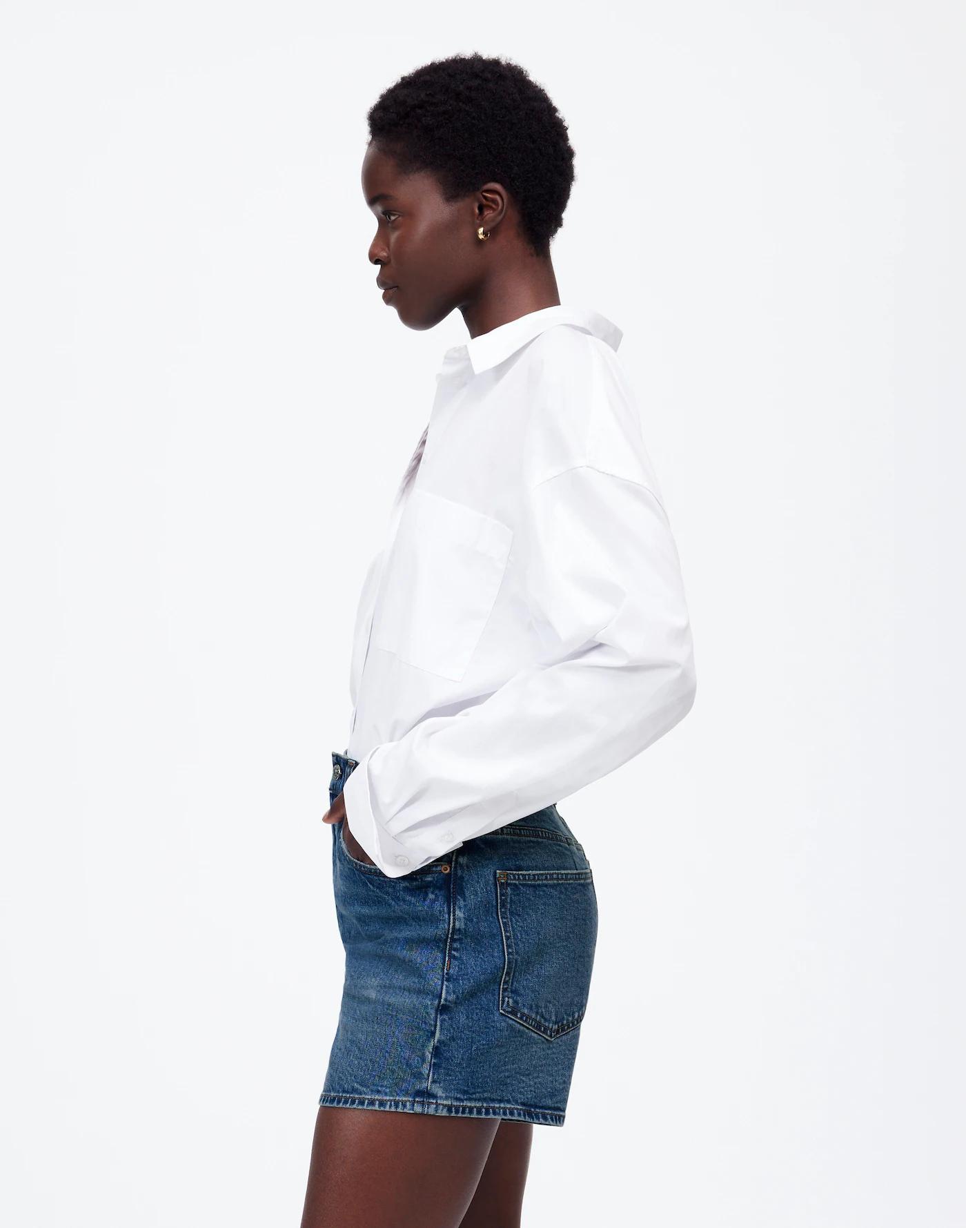 The Perfect Vintage Mid-Length Jean Short Product Image