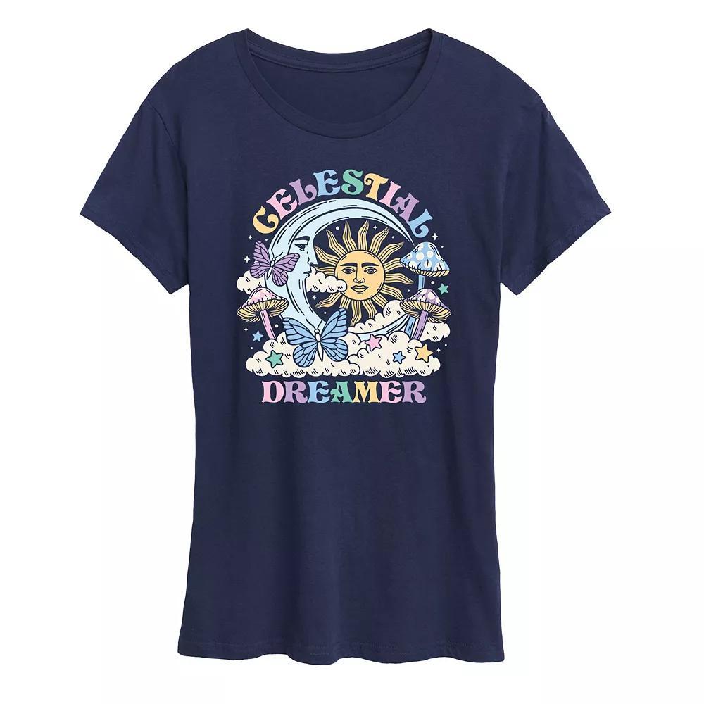 Disney's Alice in Wonderland Cheshire Cat Women's Magical Graphic Tee, Girl's, Size: Small, Heather Grey Product Image