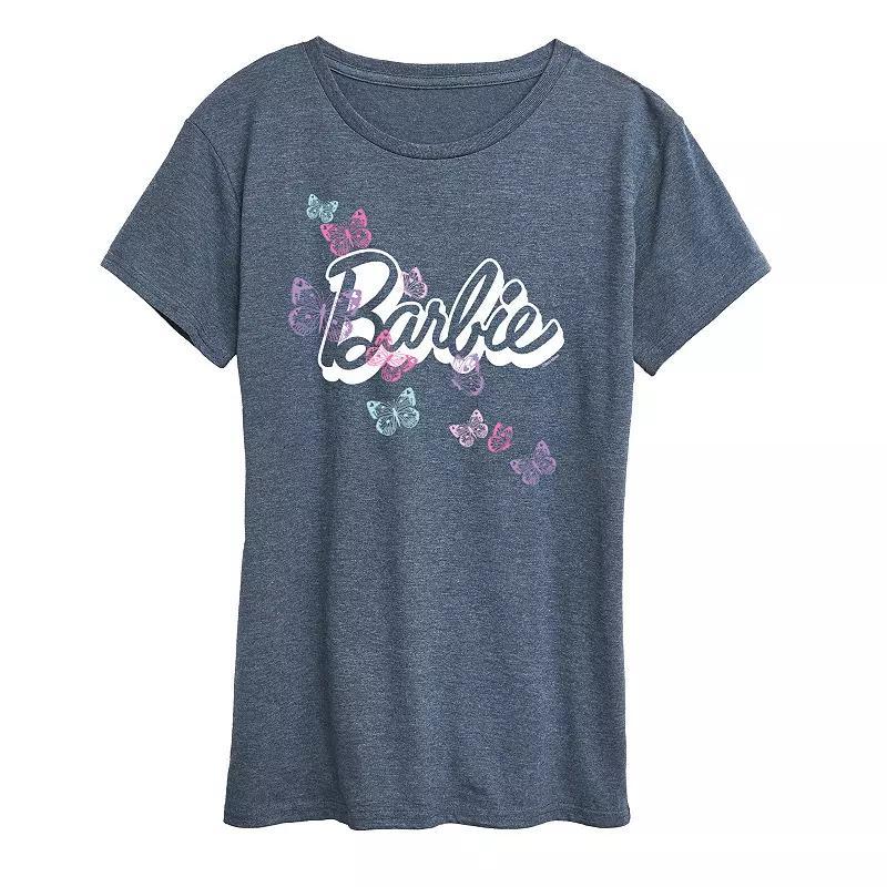 Plus Country Music Cowboys Graphic Tee, Womens Grey Blue Product Image