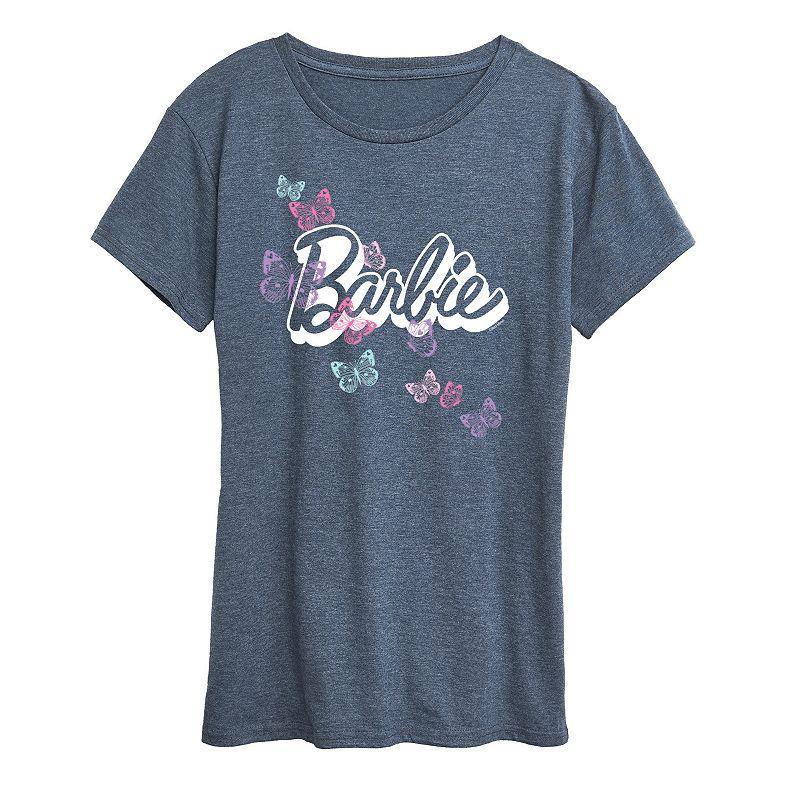 Plus Country Music Cowboys Graphic Tee, Womens Grey Blue Product Image