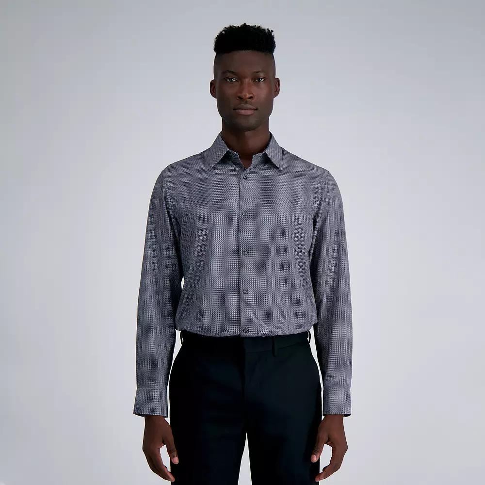 Mens Haggar Performance Classic Fit Dress Shirt Product Image