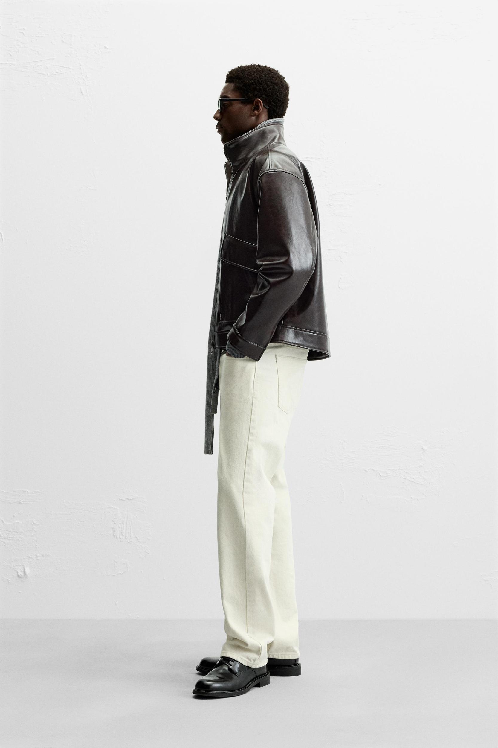FAUX LEATHER JACKET Product Image