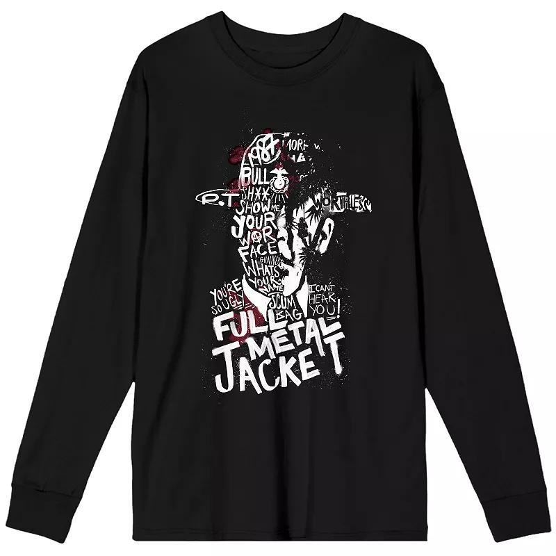 Men's Full Metal Jacket Show Me Graphic Tee, Size: Large, Black Product Image