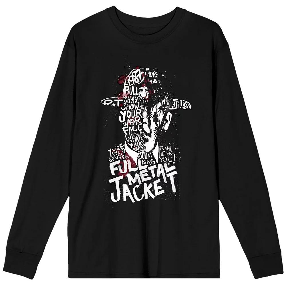 Men's Full Metal Jacket Show Me Graphic Tee, Size: Large, Black Product Image