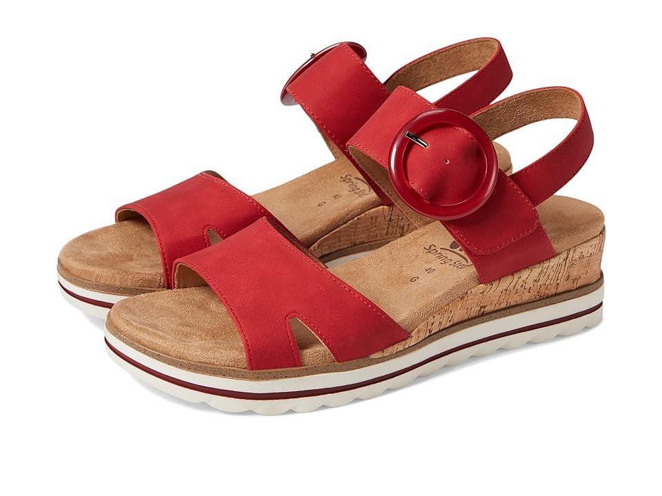 Spring Step Loriya Women's Sandals, Size: 40, Red Product Image