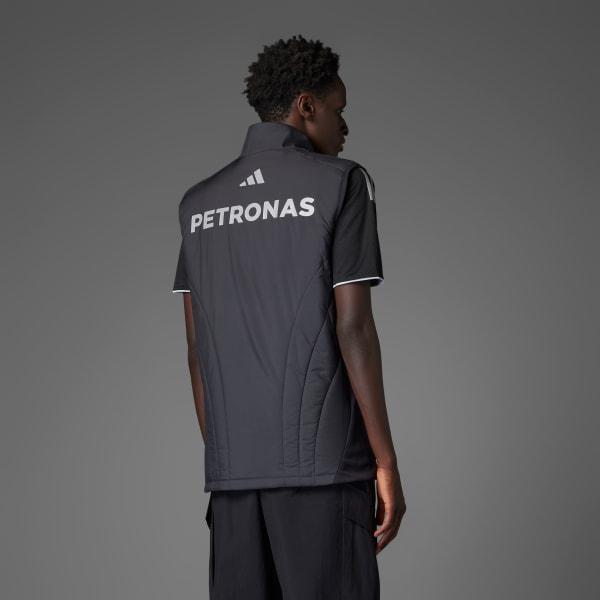 adidas MERCEDES - AMG PETRONAS FORMULA ONE TEAM MECHANICS VEST Black S Mens Product Image