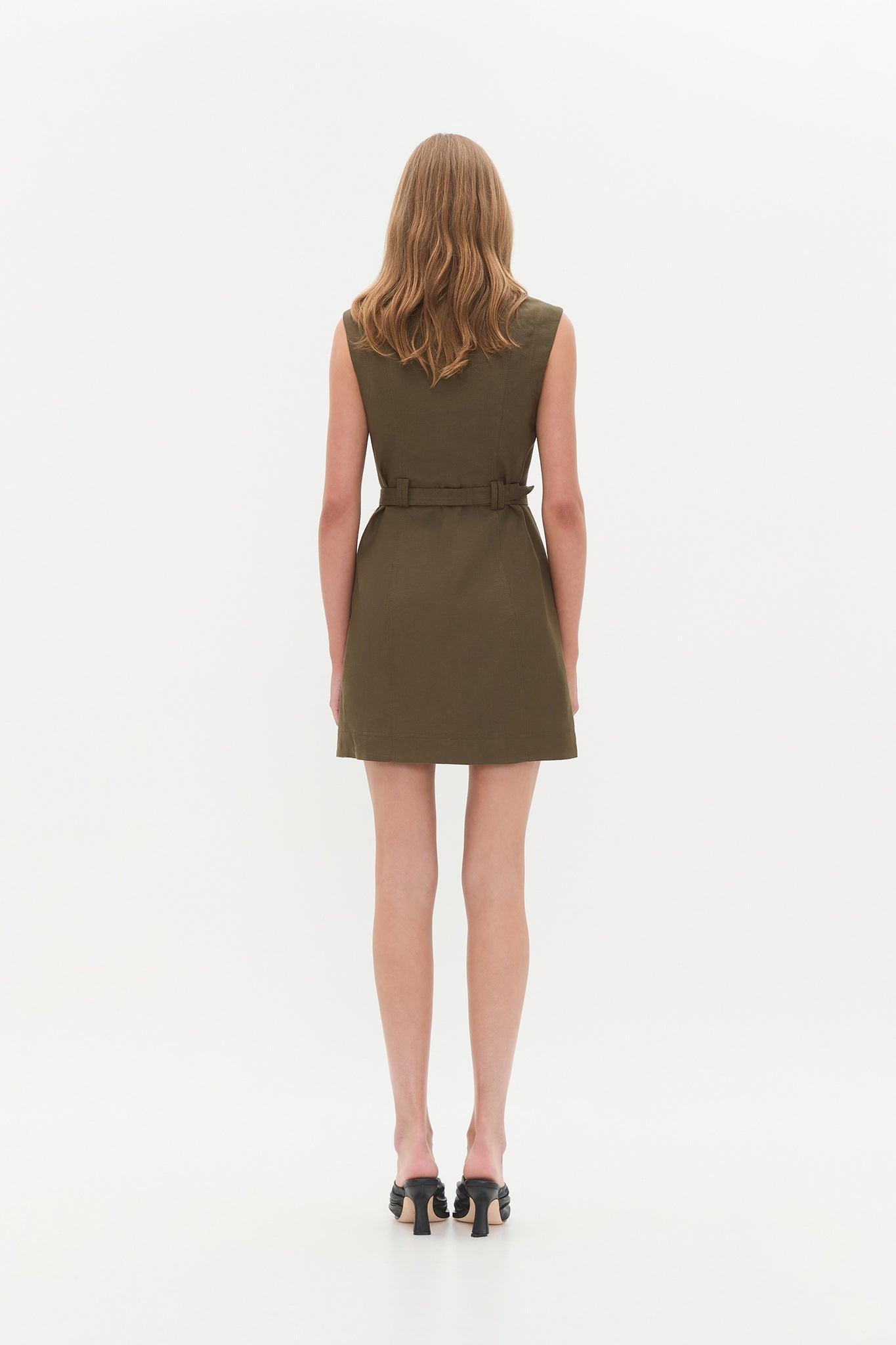 Blake Utility Mini Dress Product Image