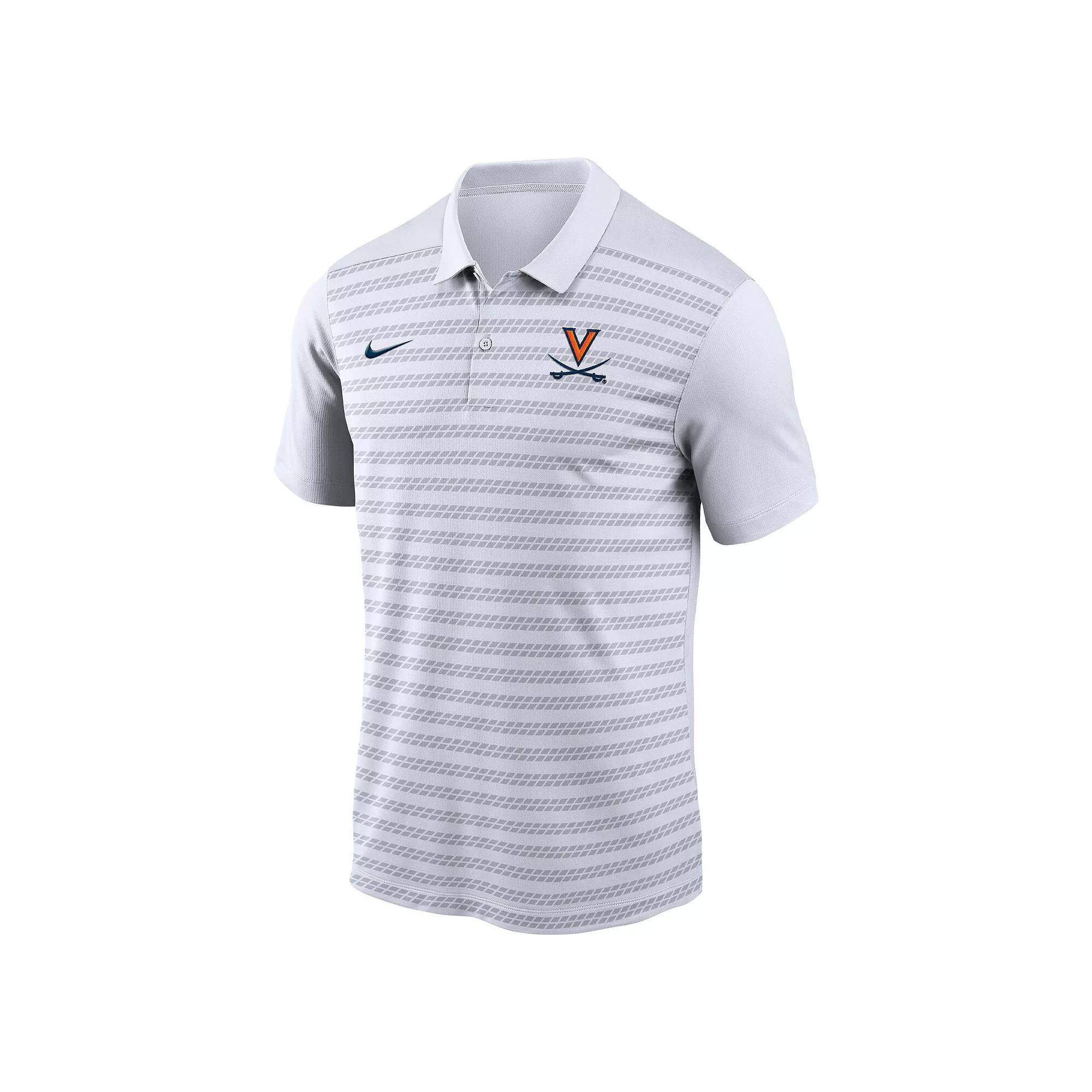Men's Nike White Virginia Cavaliers 2024 Early Season Coaches Sideline Polo, Size: 3XL Product Image